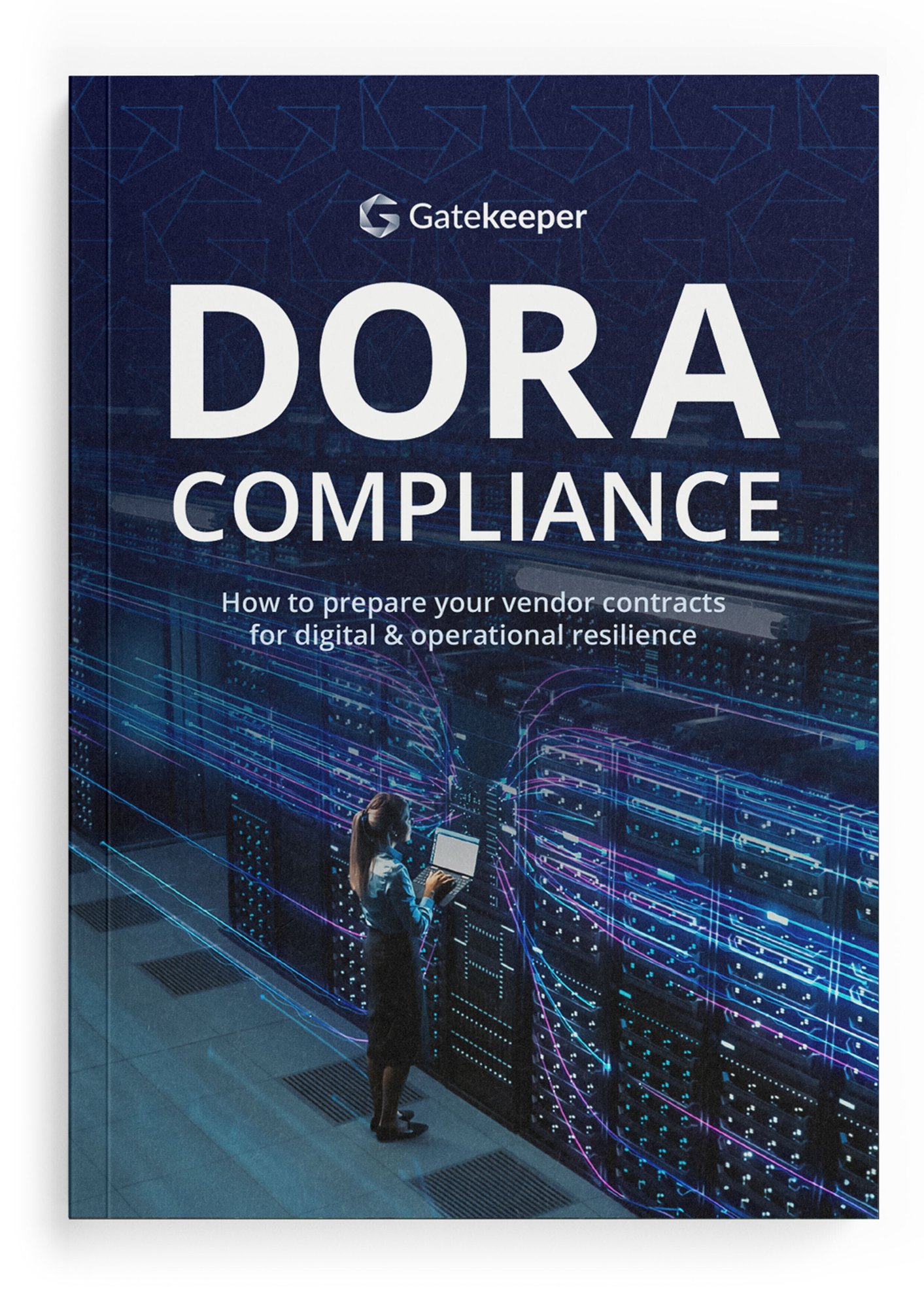 eBook cover for DORA compliance checklist