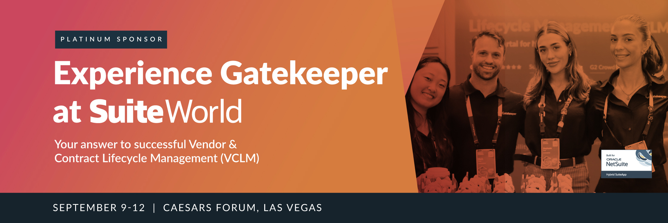 Experience Gatekeeper at SuiteWorld