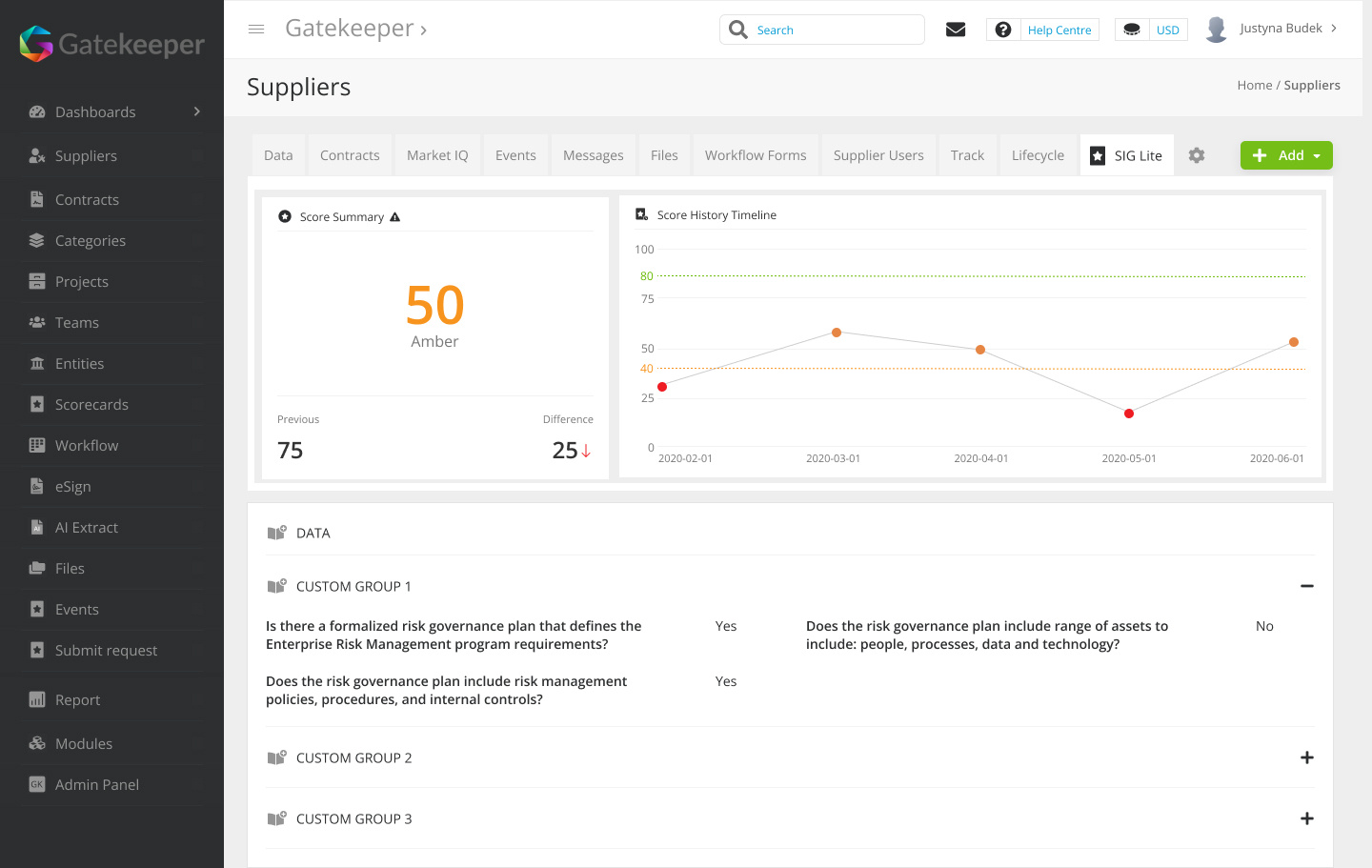 Smart Forms from Gatekeeper