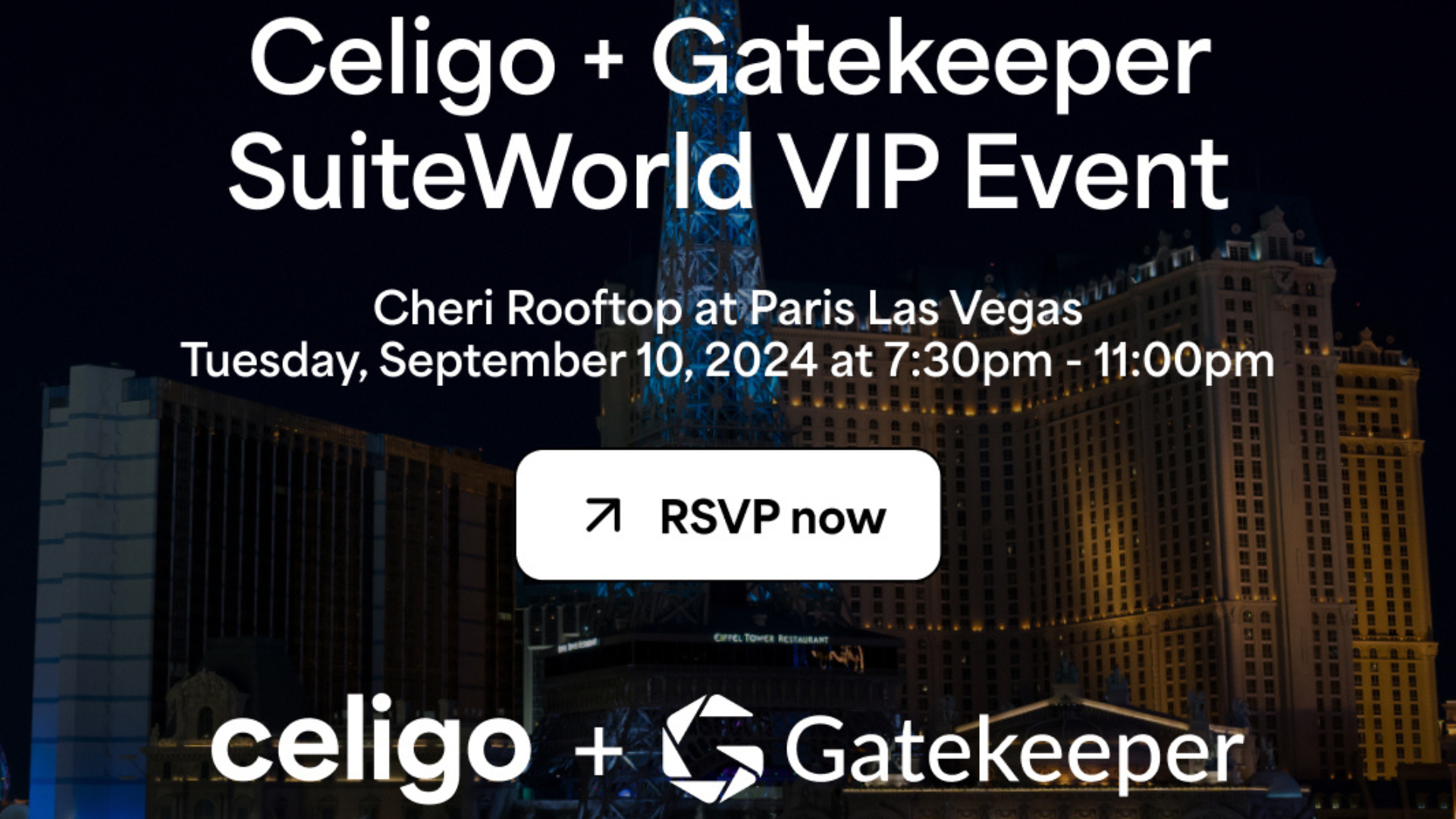 Celigo + Gatekeeper SuiteWorld VIP Event